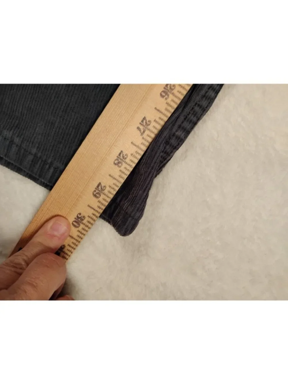 Levis Mens Corduroy Pants Casual School Work Size 32 Gray Blue